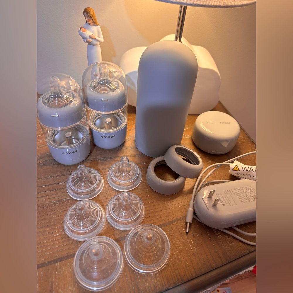 Ember Smart Bottle Warmer System - Travel Bottle Warmer - Complete Set